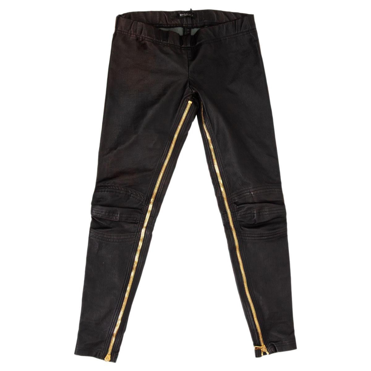BALMAIN Silk-satin straight-leg pants | NET-A-PORTER