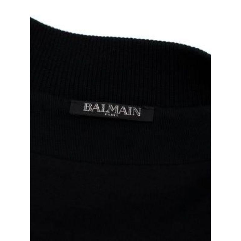 Balmain Black Neon Lights Asymmetric Jacket For Sale 6