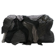 Balmain Black Patchwork Bag	