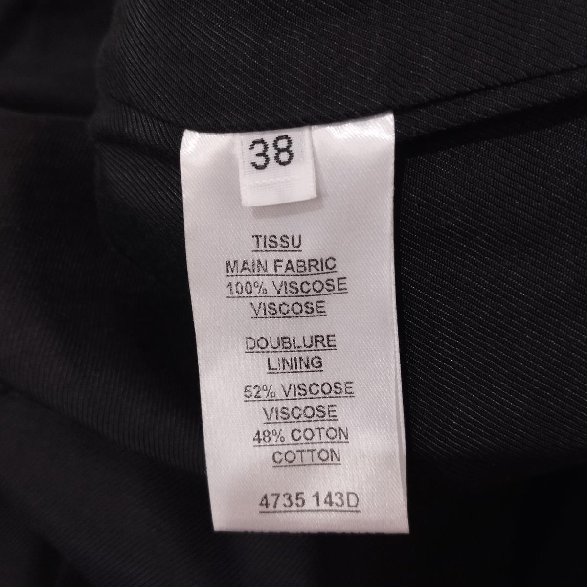 Balmain Black Plissé Skirt FR 38 / IT 42 For Sale 3