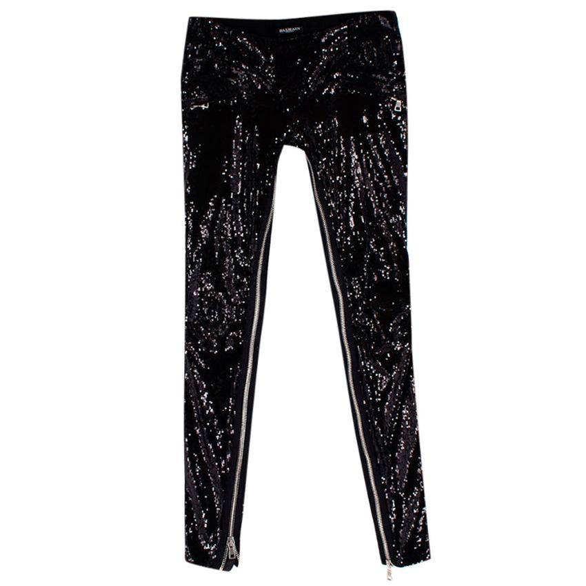 black trousers size 4