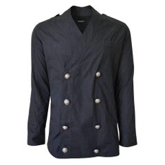 Balmain Black Shirt Jacket w5ht135c320