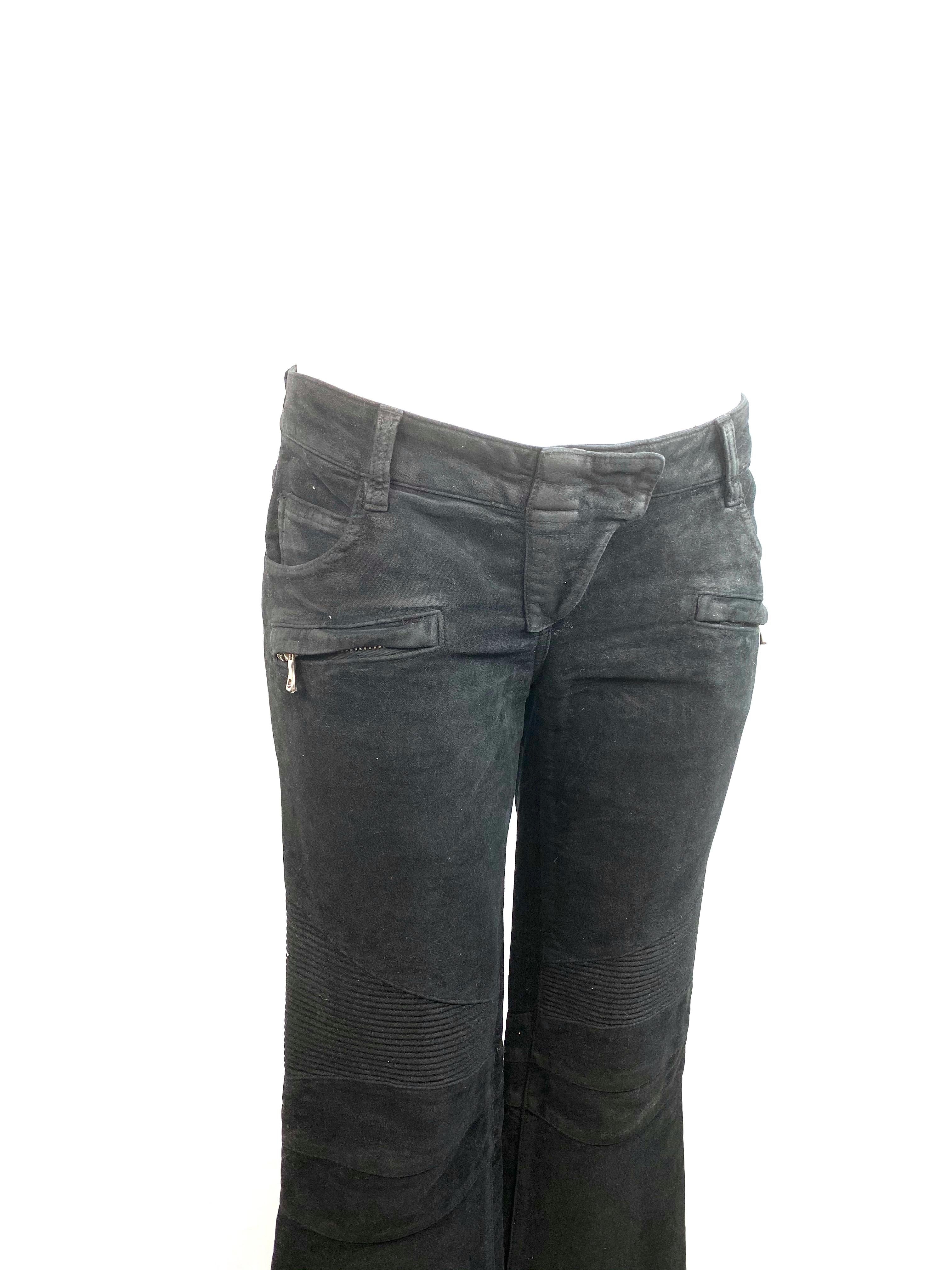 balmain flared jeans