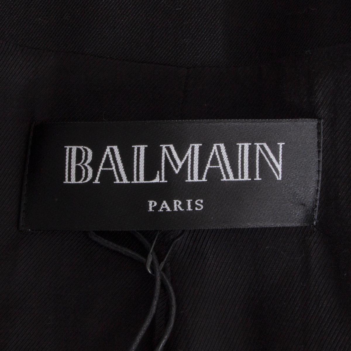 balmain black blazer