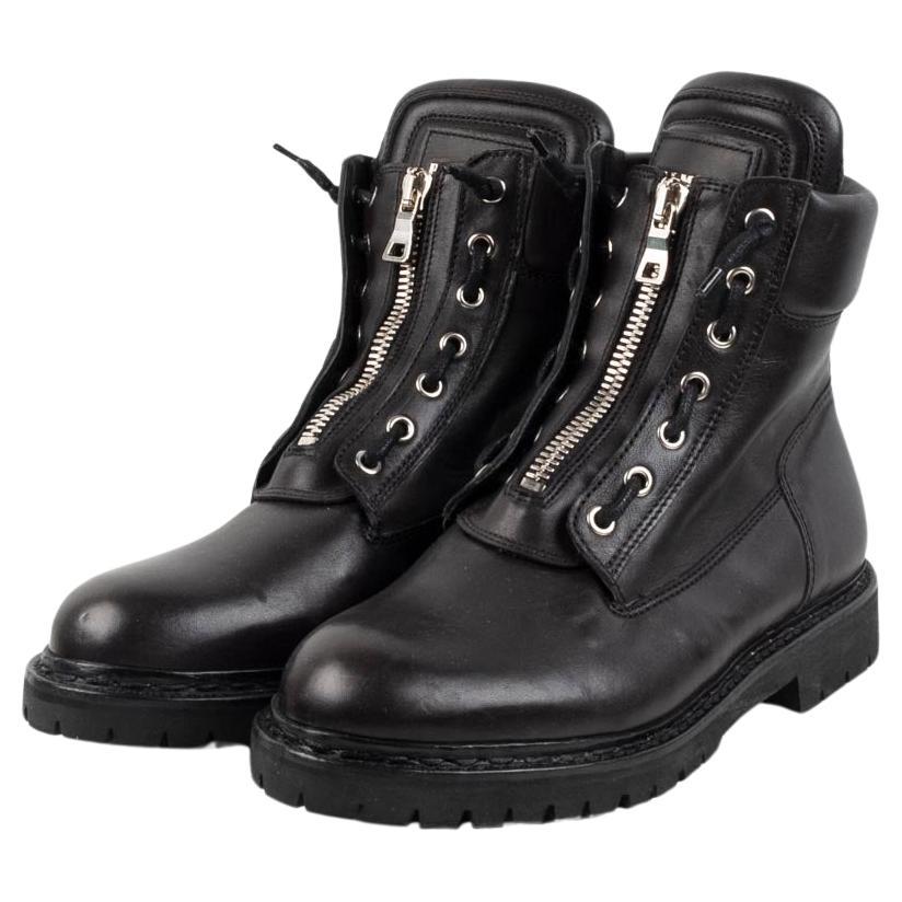 Balmain Boots Leather Men Shoes Size 40EU S316 For Sale at 1stDibs