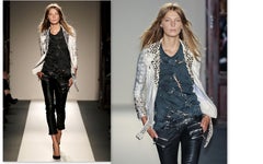Balmain Studded Leather Biker Jacket  2011  NEW With Tags SZ FR40 Retail $22, 500