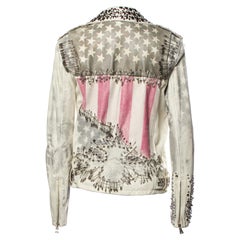 Balmain Studded Leather Biker Jacket  2011  NEW With Tags SZ FR40 Retail $22, 500