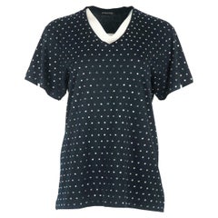 Balmain Crystal Embellished Cotton Jersey T-Shirt