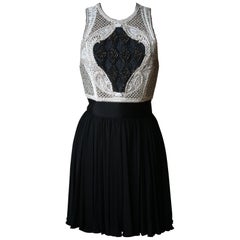 Balmain Crystal-Embellished Mini Dress