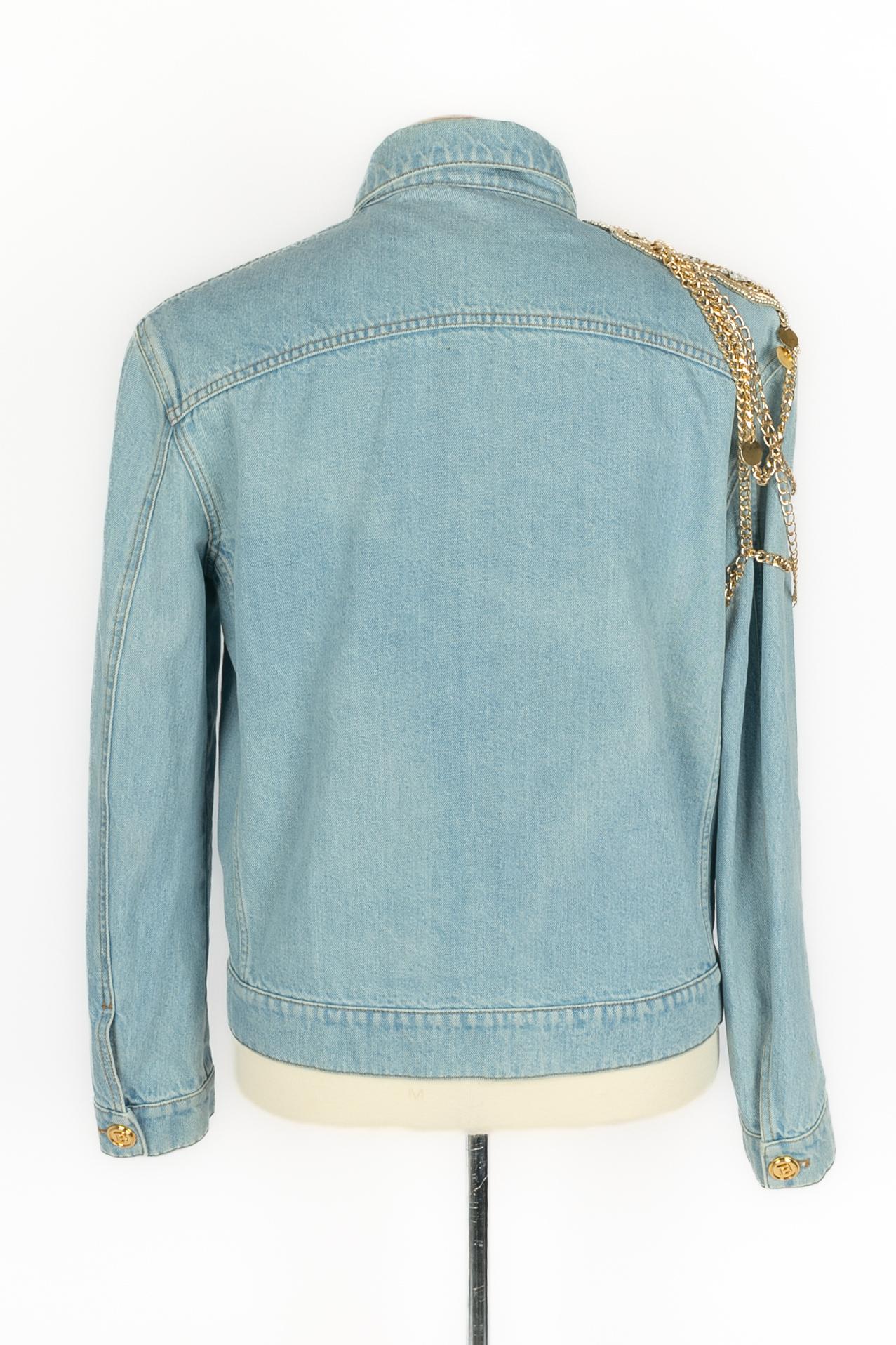 Balmain Jeansjacke im Angebot 5