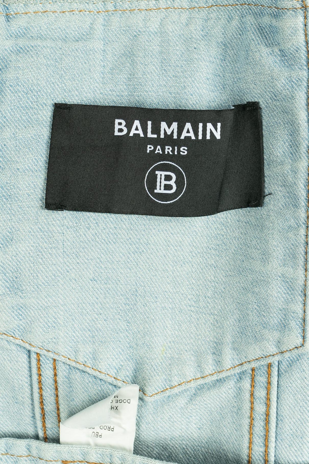 Balmain Jeansjacke im Angebot 7