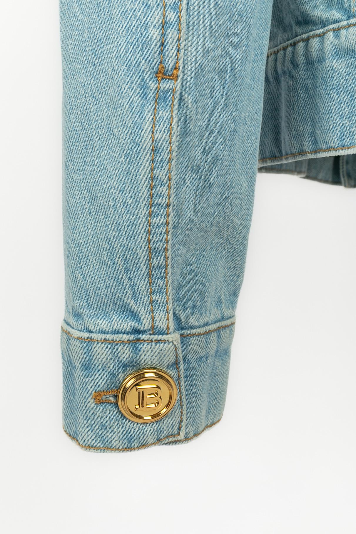 Balmain Jeansjacke im Angebot 2