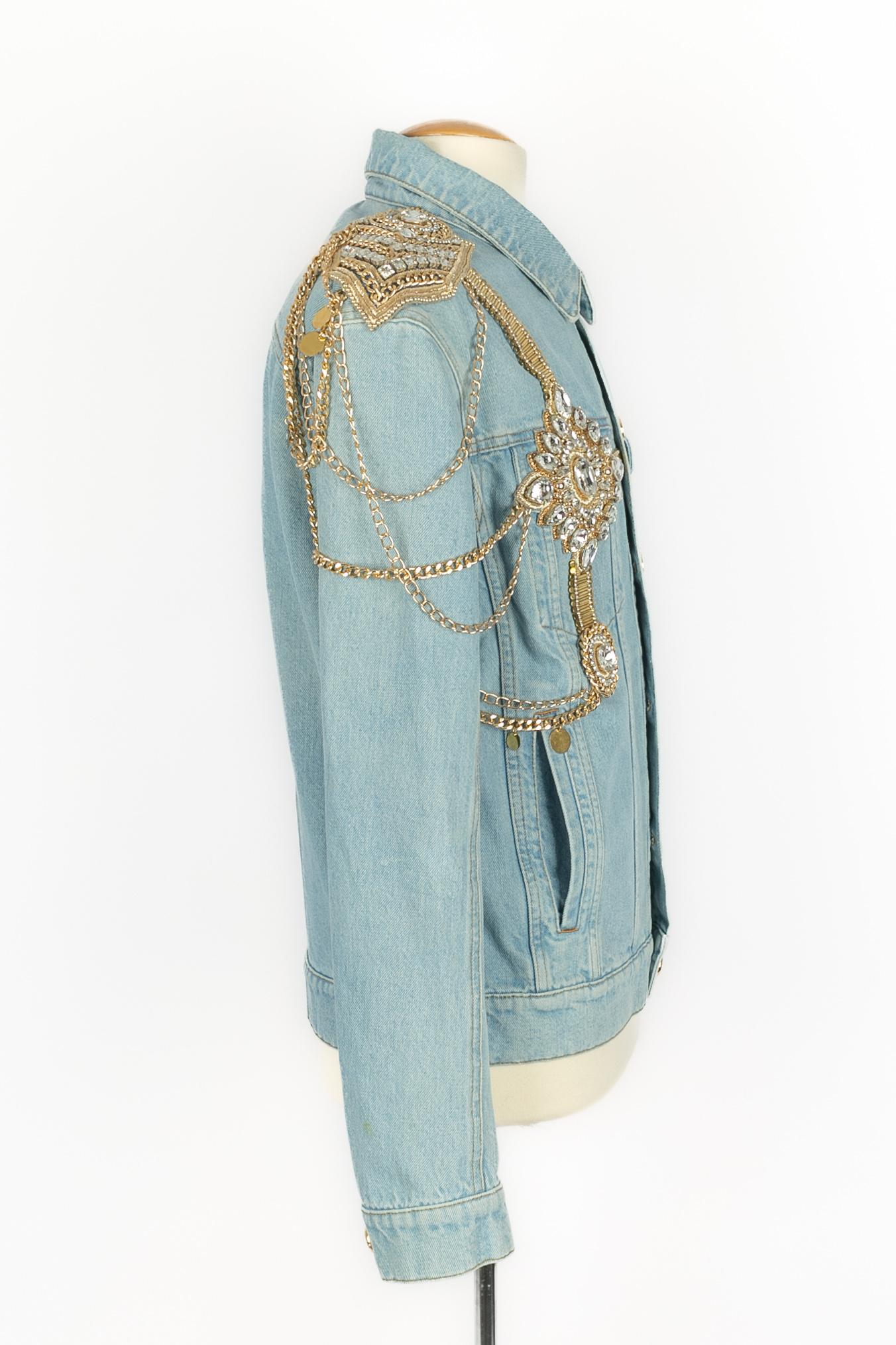 Balmain Jeansjacke im Angebot 4