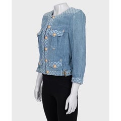 Balmain Denim Jacket with Gold Hardware - Size FR38 (M)