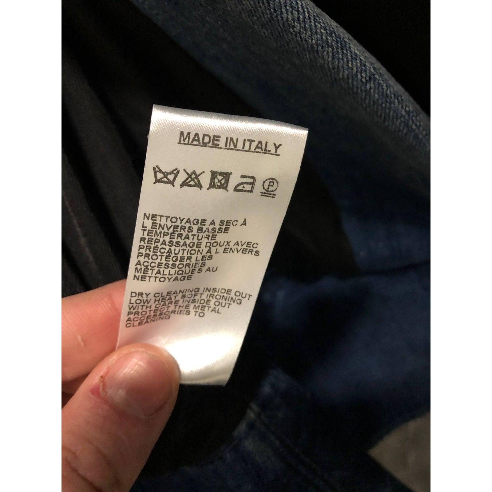 Donna Giacca di jeans blu doppiopetto Balmain - Taglia 38 in vendita