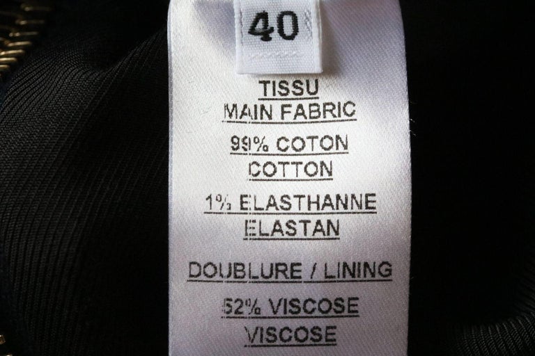 Balmain Double-Breasted Cotton-Blend Velvet Dress at 1stDibs | balmain ...
