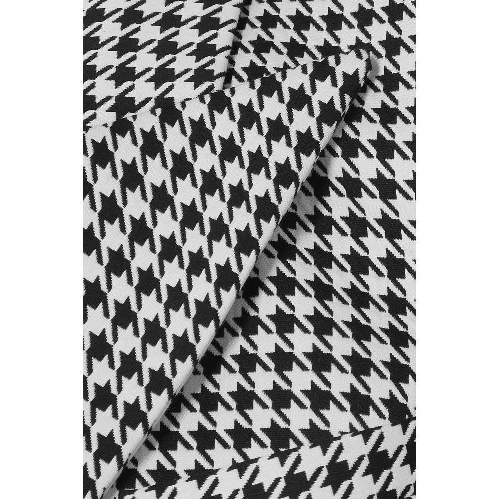 Women's Balmain Double-breasted Houndstooth Cotton-blend Jacquard Blazer For Sale
