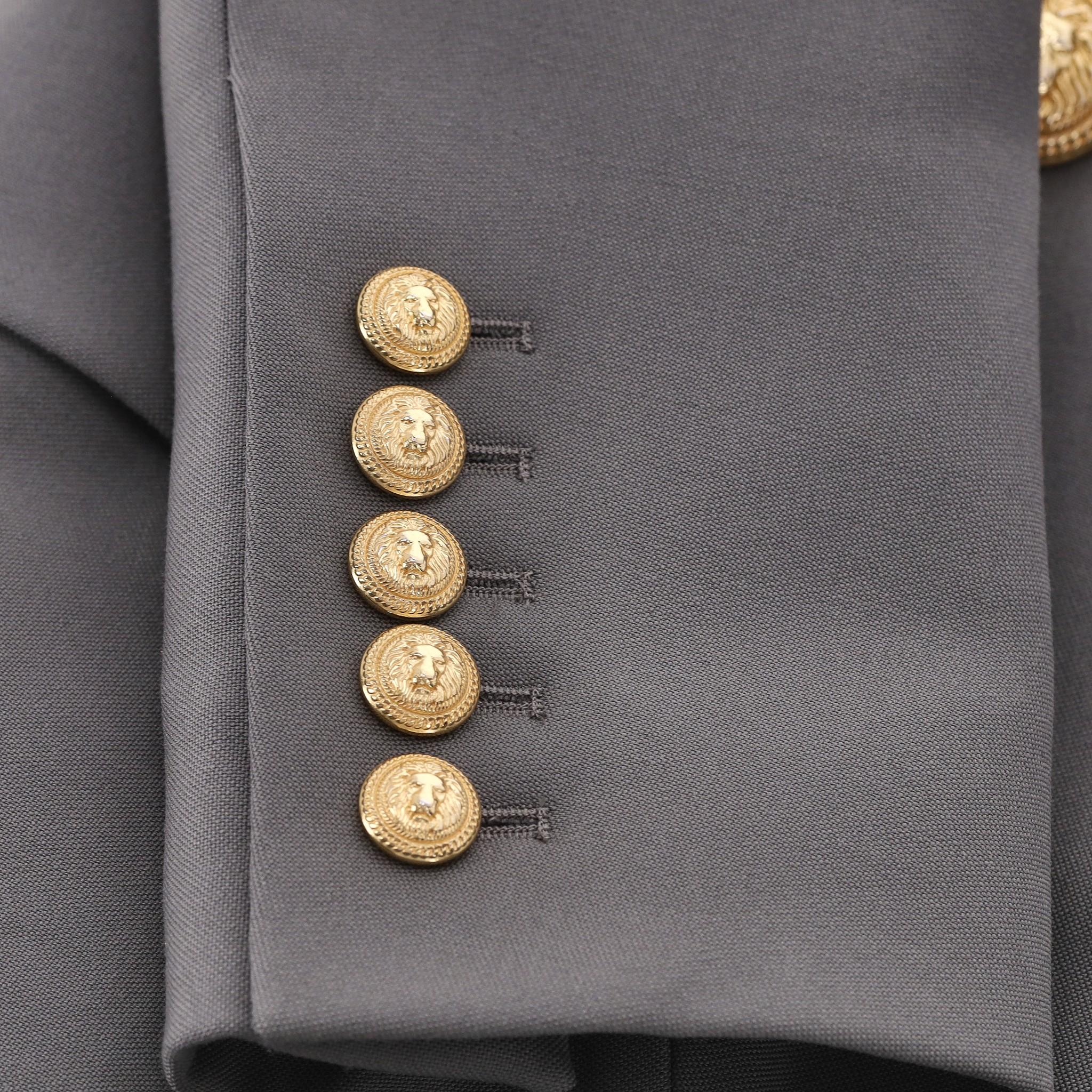 De las mujeres Chaqueta de lana con doble botonadura Balmain en venta