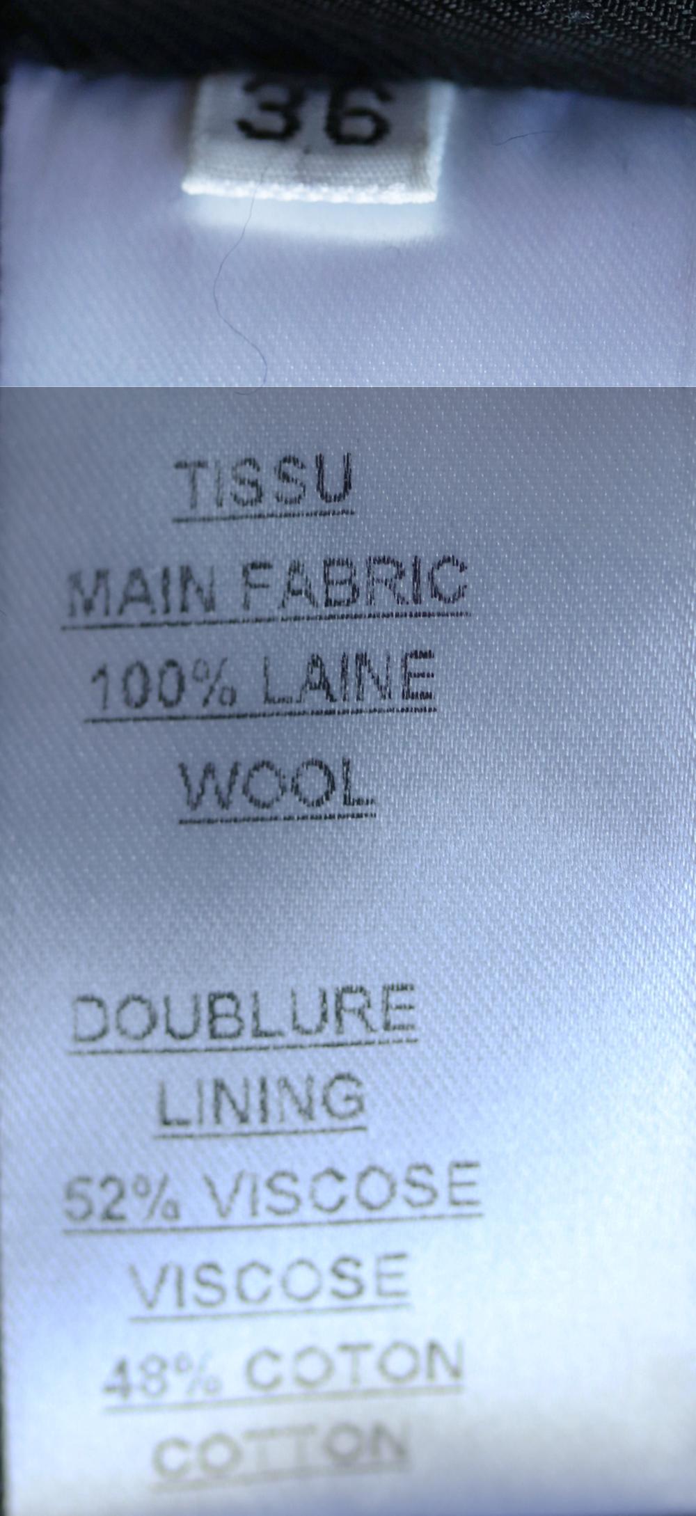 Balmain Double Breasted Wool Twill Blazer 1