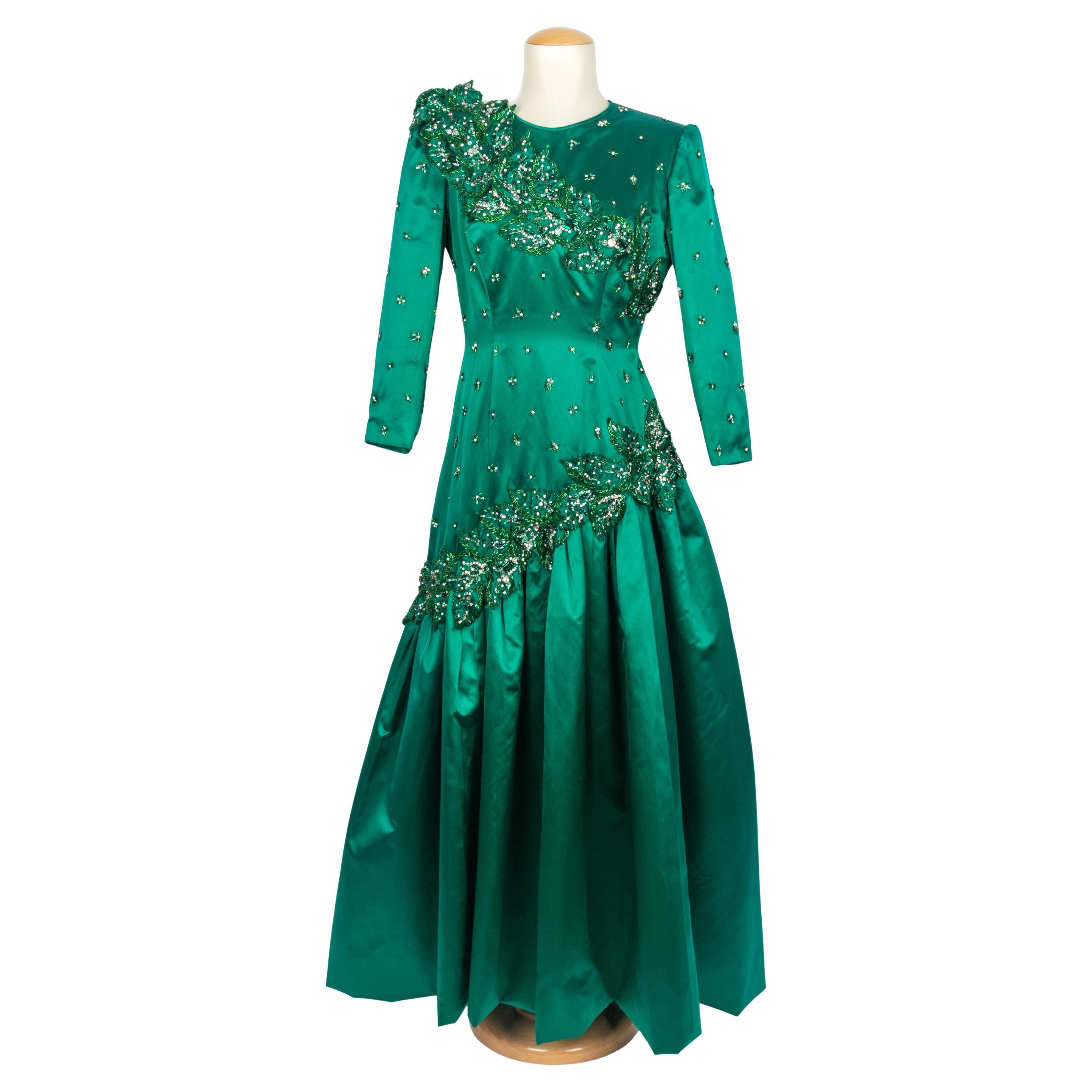 Balmain Kleid Haute Couture 1985er