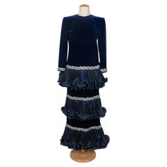 Vintage Balmain dress Haute Couture Fall-Winter 1984