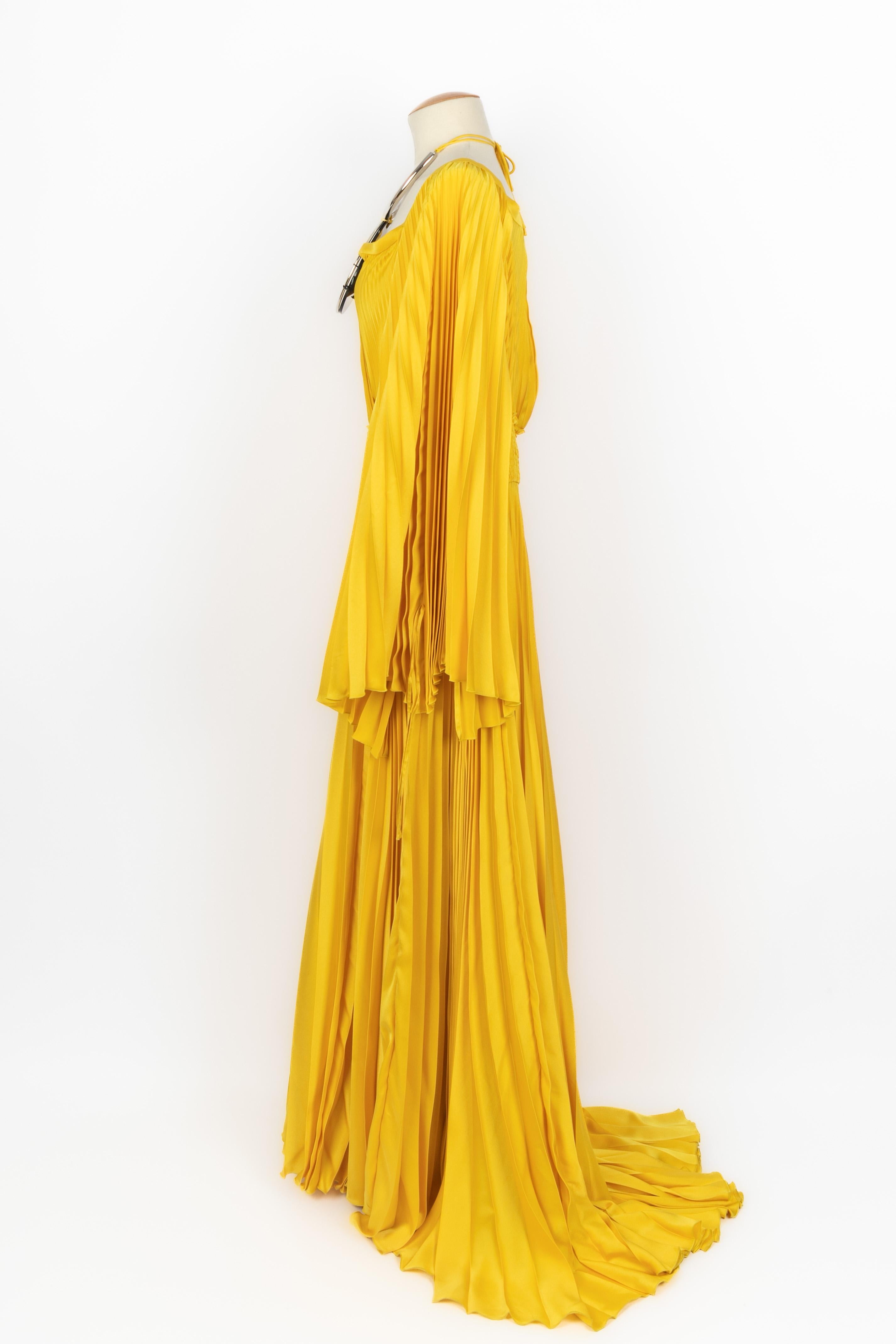 Balmain Kleid Sommer 2020 (Gelb) im Angebot