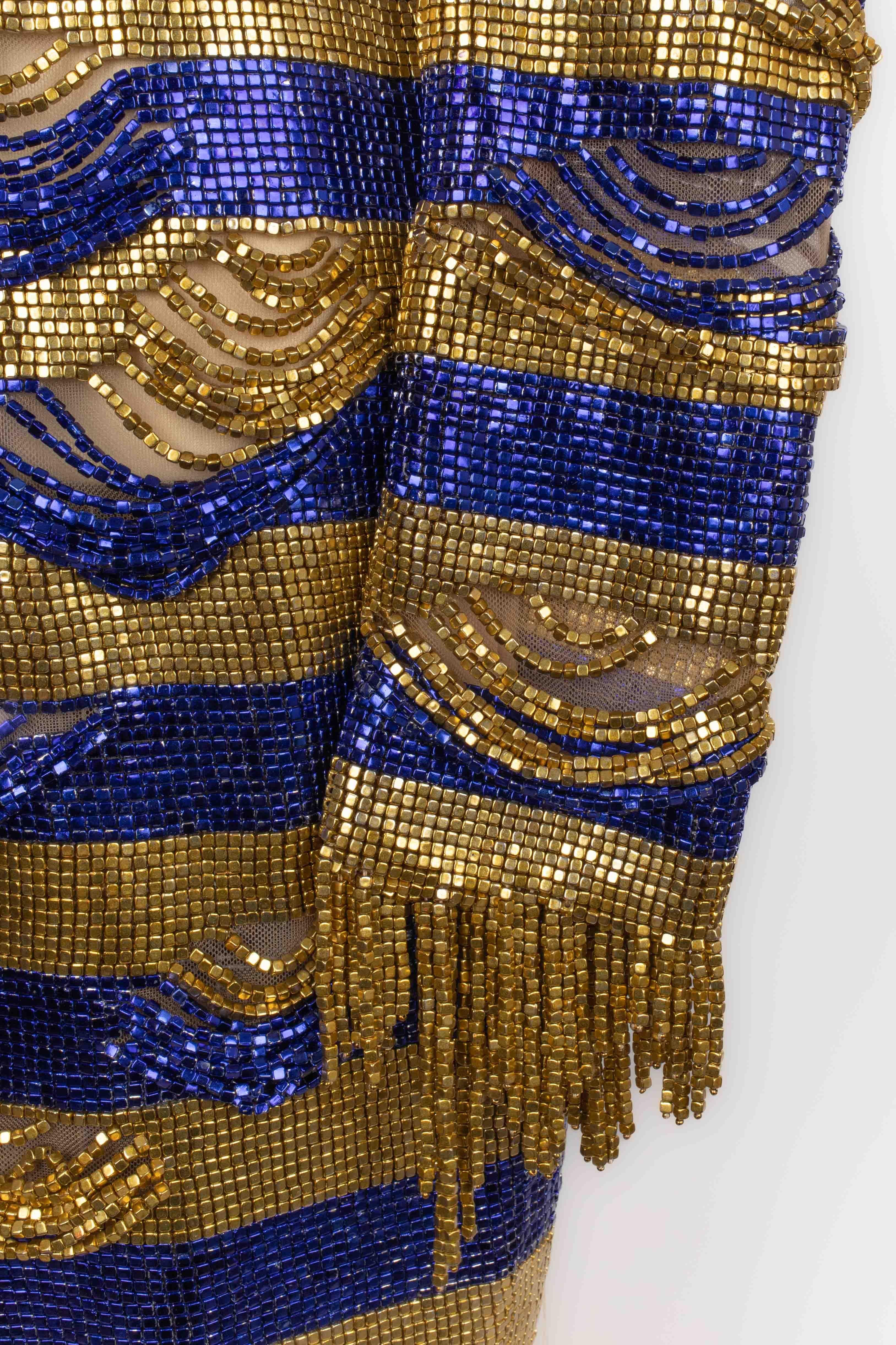 Balmain 'Egyptian' dress Resort 2023 For Sale 5