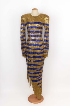 Balmain 'Egyptian' dress Resort 2023