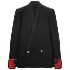 Balmain Embellished Black Blazer for Men