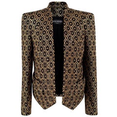 Balmain embroidered wool blazer - Size Estimated XS