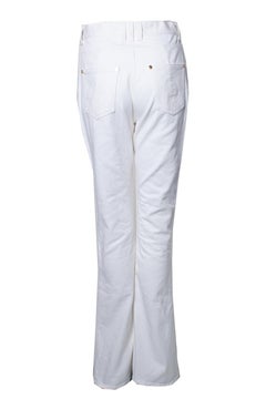 Balmain, Flared jeans in white