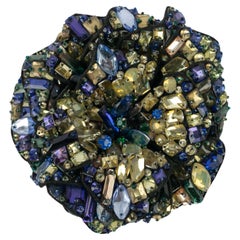 Balmain flower brooch