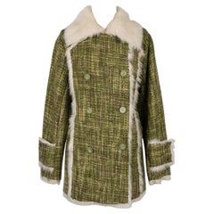 Balmain Green Tone Tweed Jacket