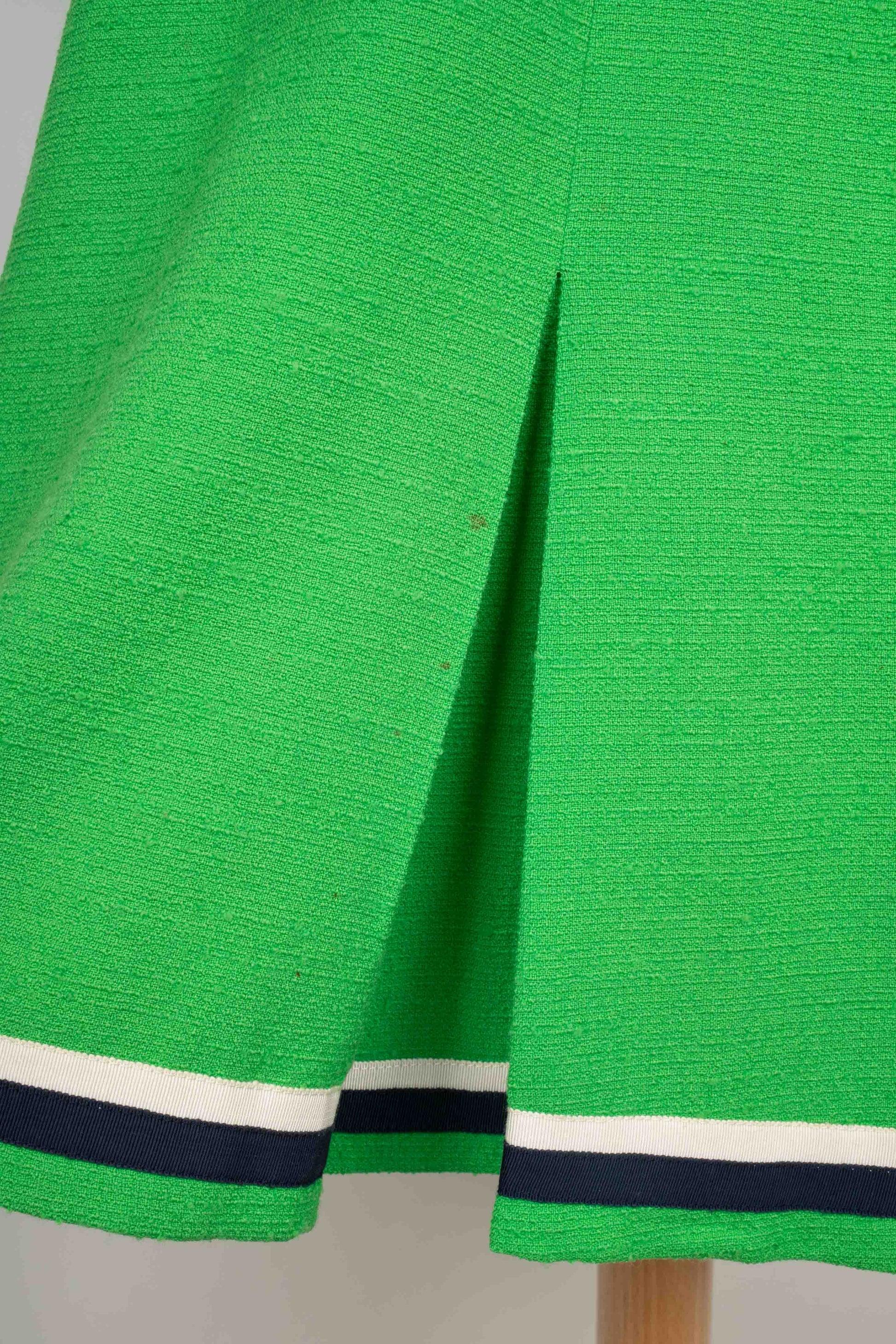Balmain Green Woolen Set For Sale 7