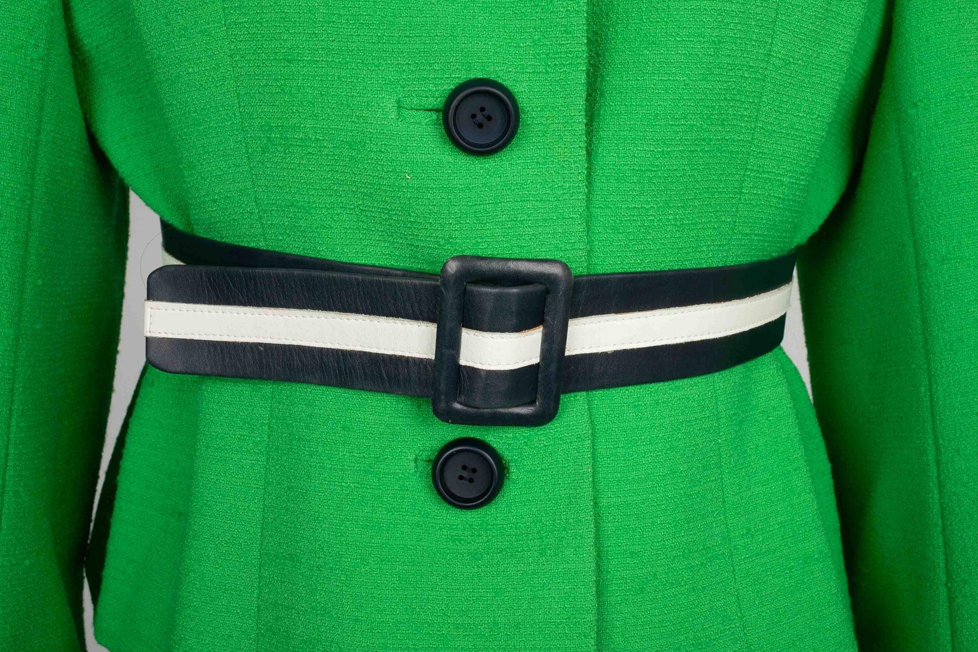 Balmain Green Woolen Set For Sale 2