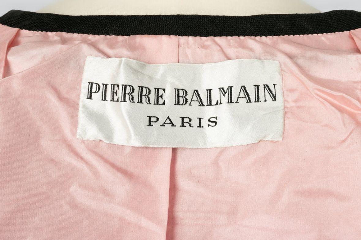 Balmain Haute Couture Dress and a Bolero Set, 1960s For Sale 10
