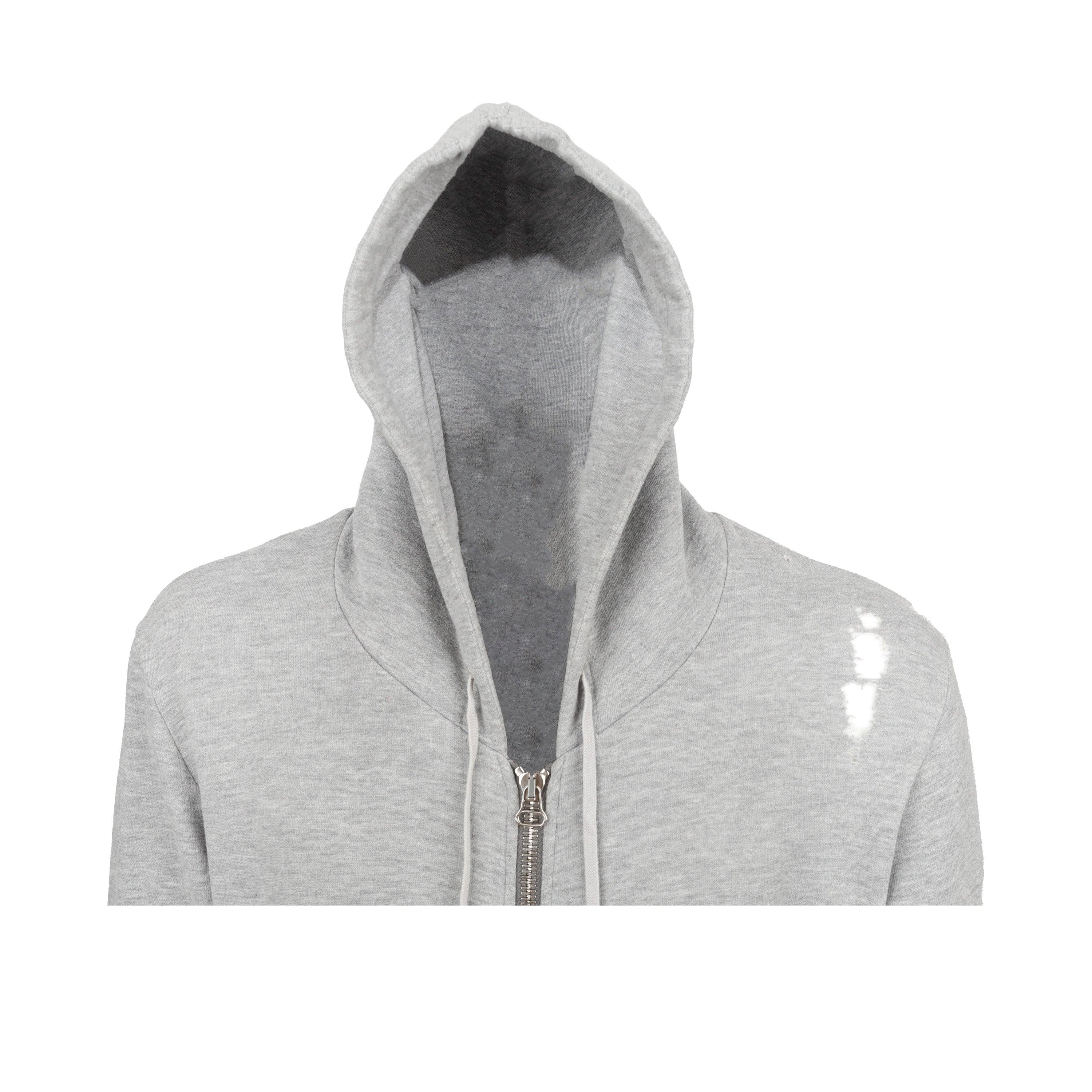 Men's Balmain Hooded Sweatshirt with Holes - '10s