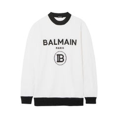 Balmain Intarsia Wool-Blend Sweater