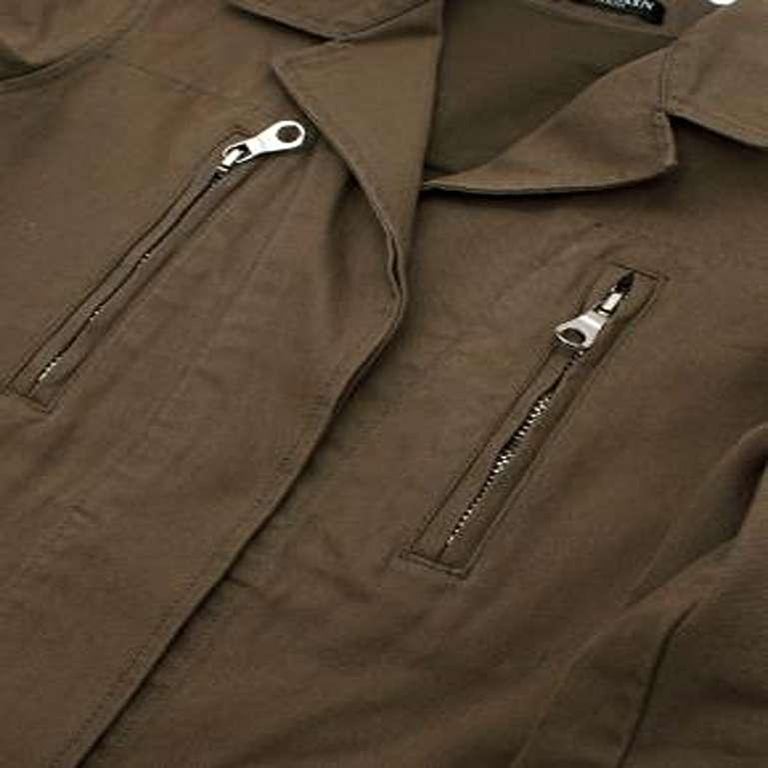 Balmain Khaki Embellished Cotton Military Jacket For Sale at 1stDibs