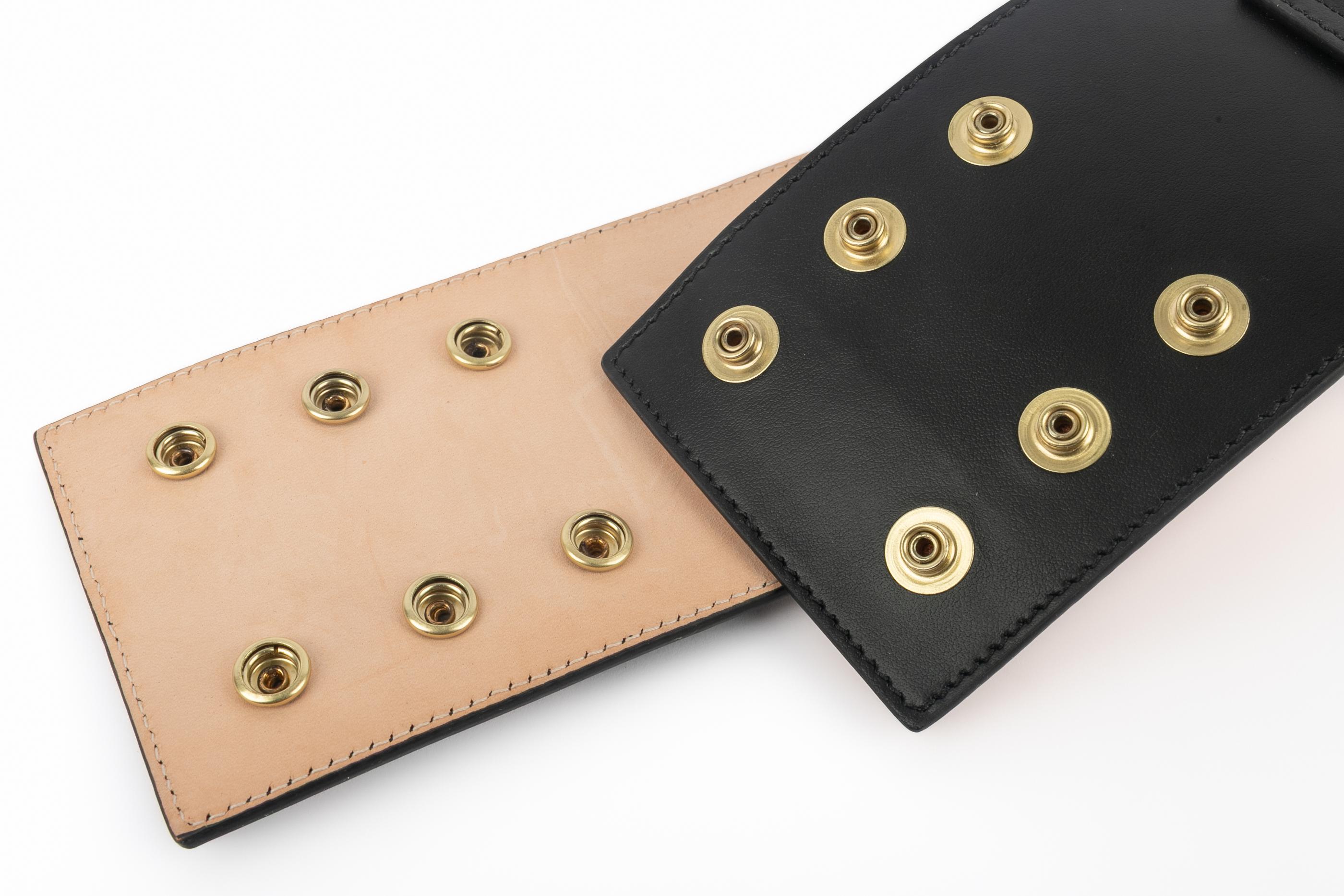 Balmain leather belt in vendita 3