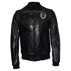 Balmain, leather biker jacket