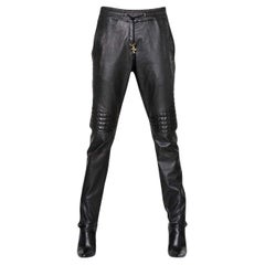 Pantaloni in pelle Balmain FR 42