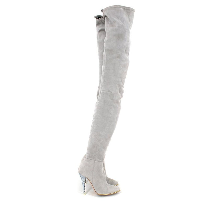 light grey boot