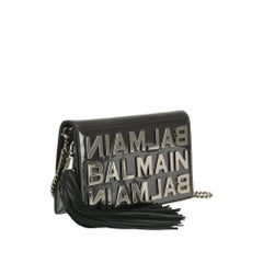 Balmain Logo Mirror Crossbody Bag