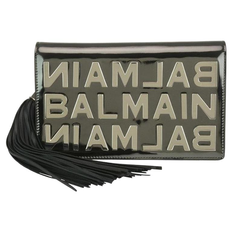 Balmain Logo Mirror Crossbody Bag For Sale