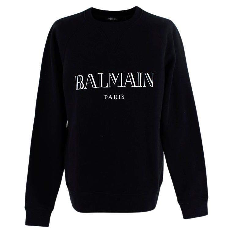 Balmain Pale Pink Wool Cropped High Neck Sweater S For Sale at 1stDibs ...