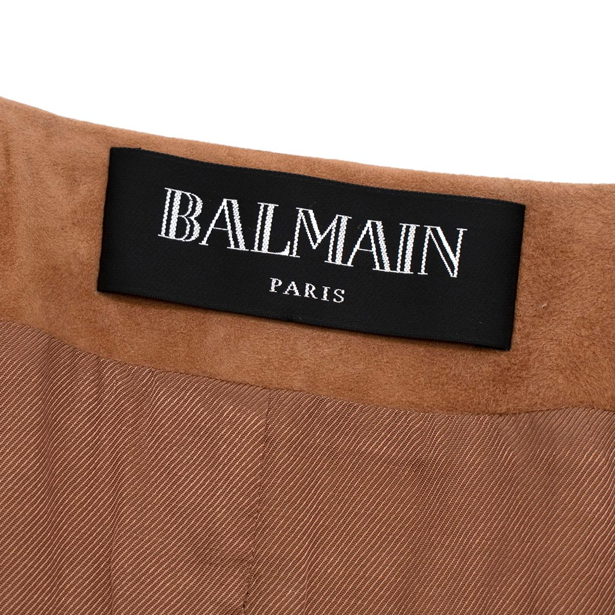 brown tie waist coat