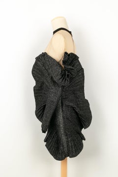 Balmain Mesh Dress with Silvery Lurex Yarns, circa 2018