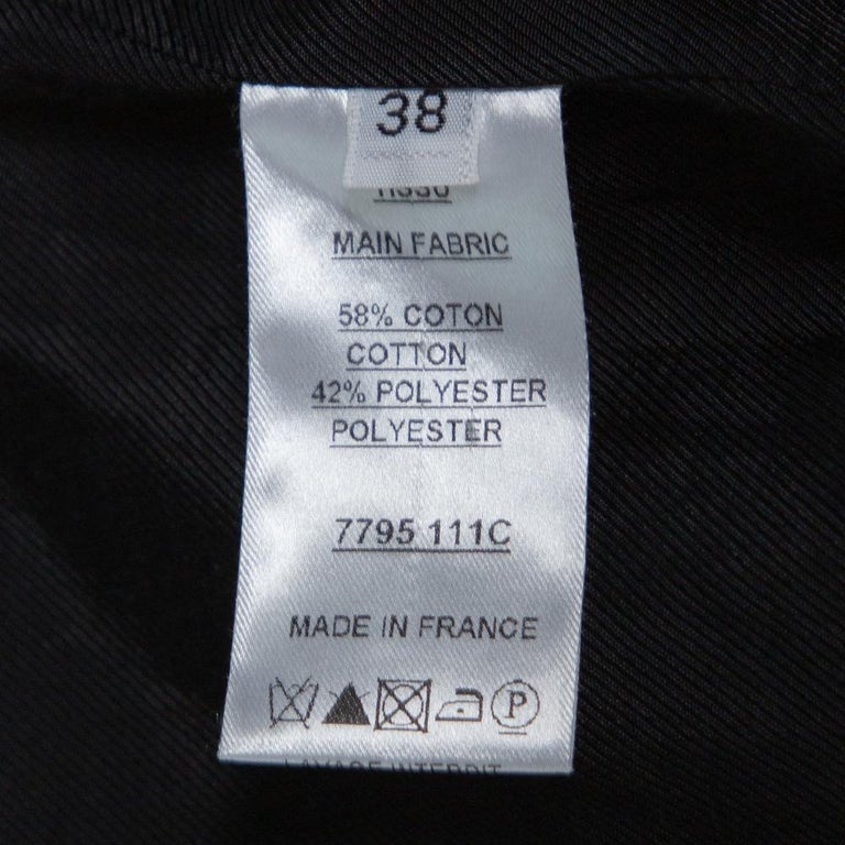Balmain Monochrome Striped Open Front Blazer M For Sale at 1stDibs ...