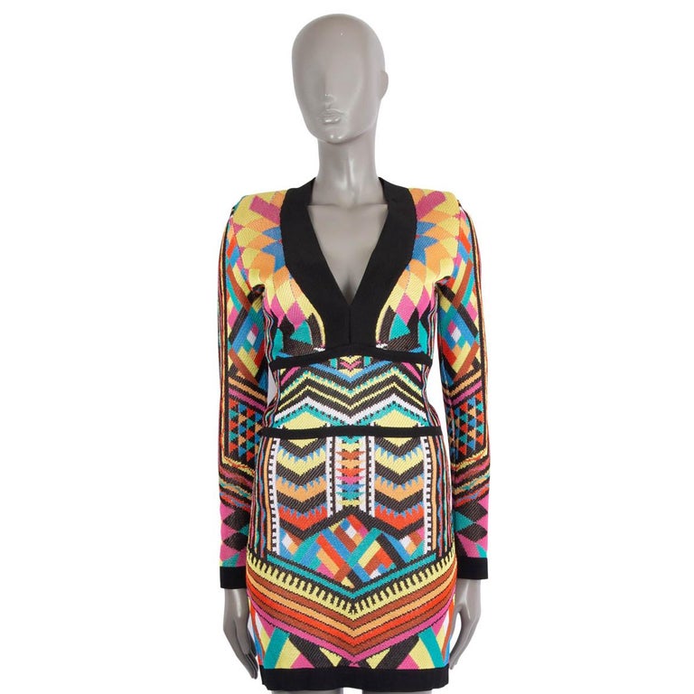 bodycon dress multicolor Multicolor bodycon dress Multicolor / Small main image 0